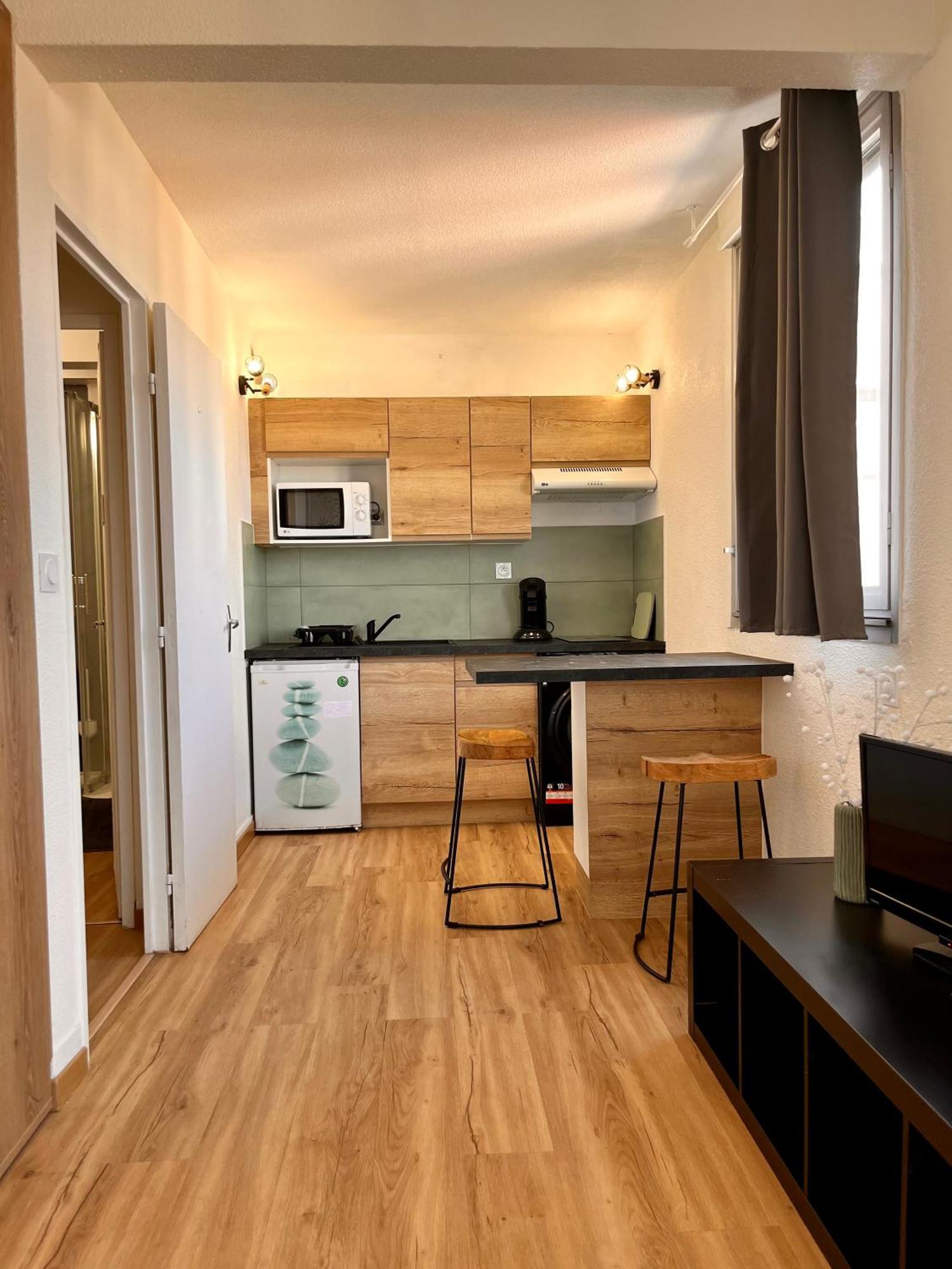 Studio Cote Plage Tout Equipe Vue Sur Le Canigou Canet-en-Roussillon Εξωτερικό φωτογραφία